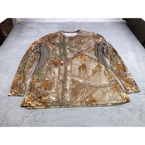 Game Winner Shirt Men's 3XL Realtree Xtra Camo Long Sleeve Pullover Lightweight